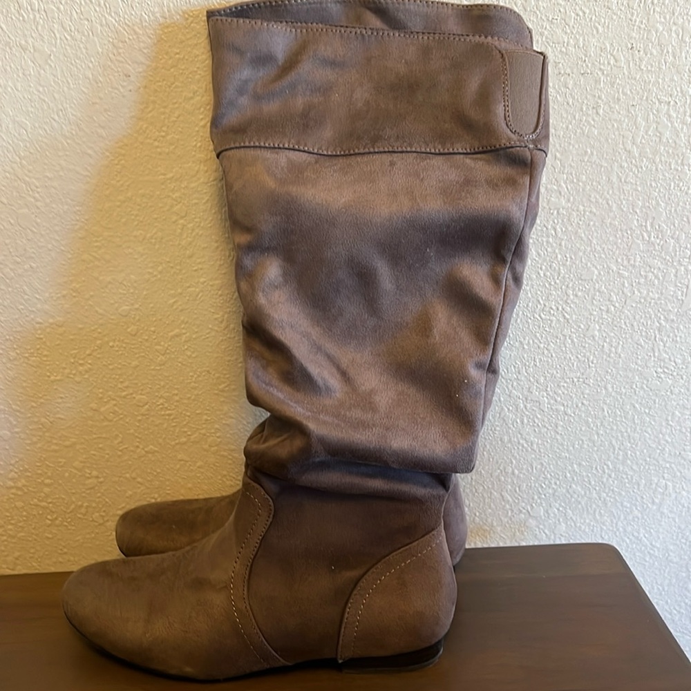 DREAM PAIRS Women's Knee High Pull On Fall Weather Winter Boots